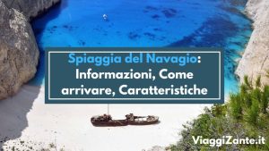 Spiaggia del Navagio a Zane, Grecia