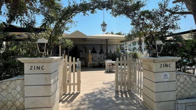 Ristorante Zinc restaurant zante